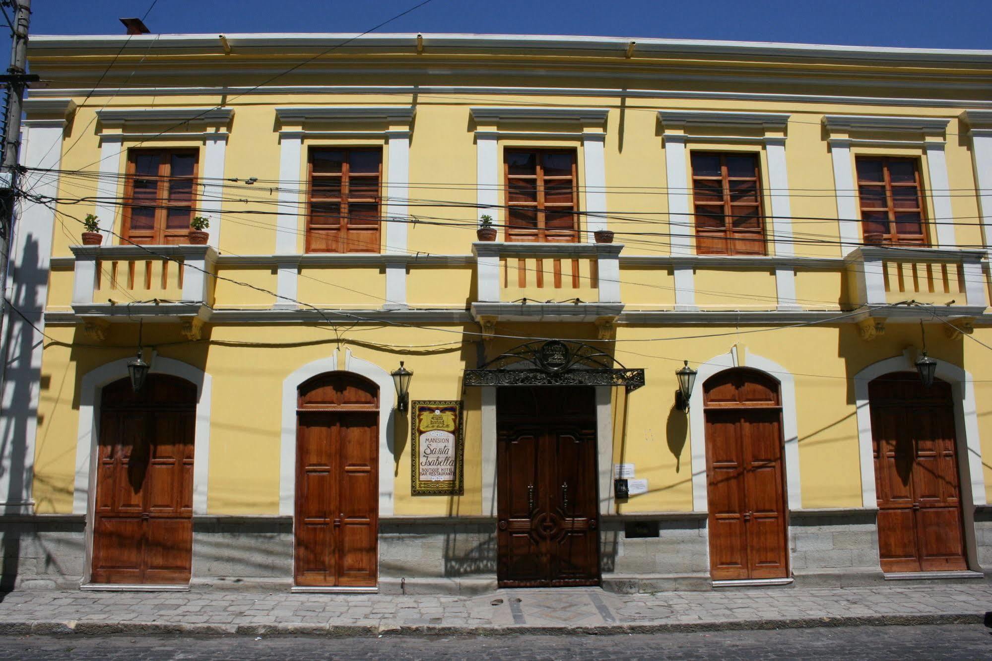 Hotel Spa Mansion Santa Isabella 里奥班巴 外观 照片